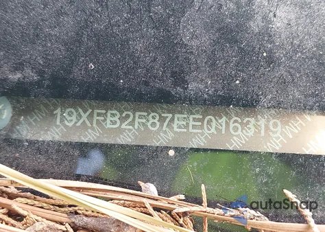 2014 Honda Civic Ex from USA, damaged, VIN 19XFB2F87EE016319